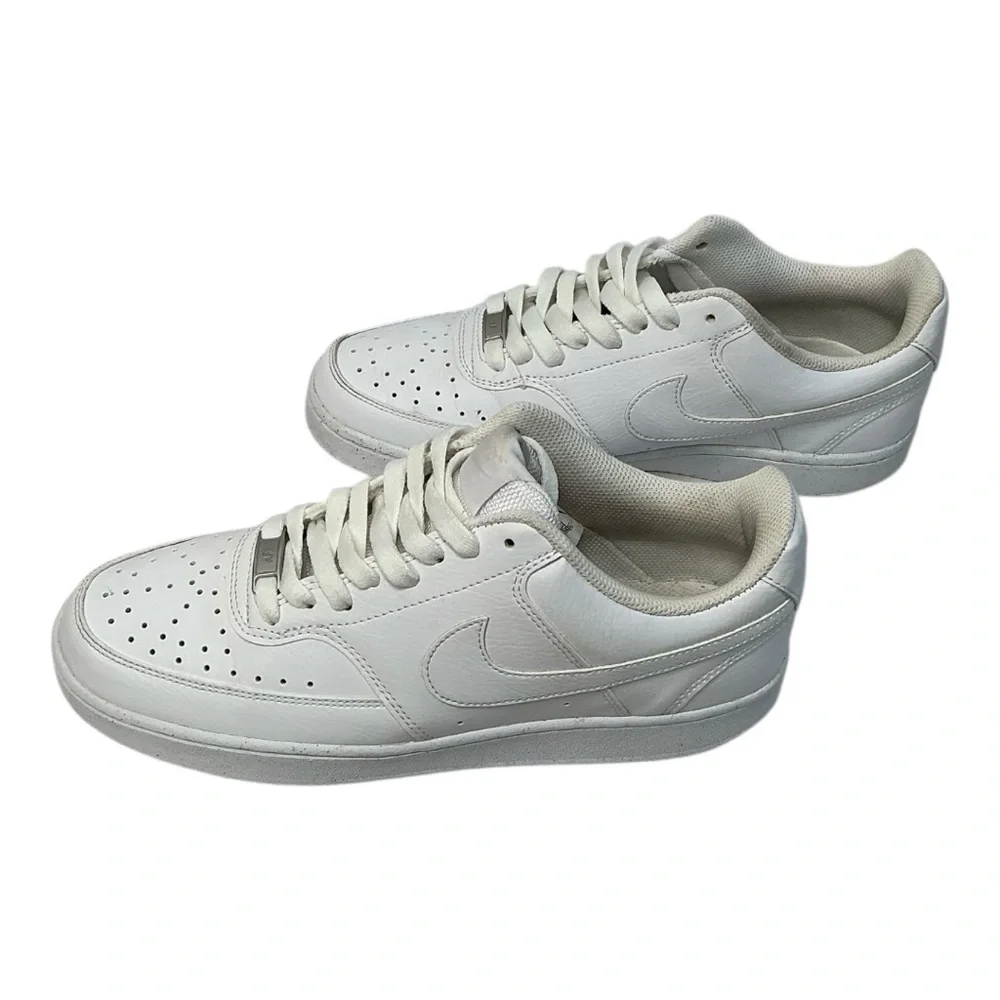 Nike 2022 Air Force 1 Low White Sneakers Men’s Size 8.5 - Picture 12 of 14